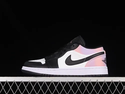 All categories Air Jordan Jordan series basketball shoes Air Jordan 1 Low Z version Air Jordan 1 Low AJ1 Joe 1 black and white laser cultural and leisure sports sneakers DQ2516-108